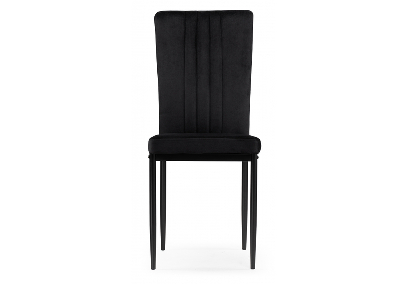 Стул на металлокаркасе, Rek black