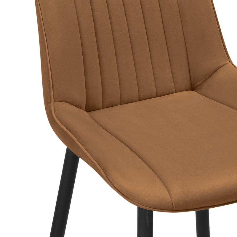 Барный стул, Седа К кирпичный / черный