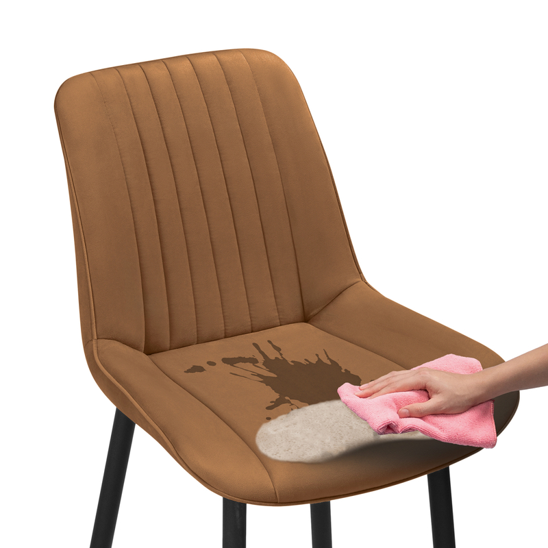 Барный стул, Седа К кирпичный / черный