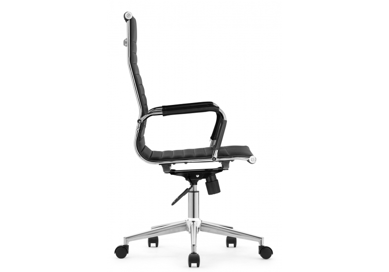 Компьютерное кресло, Reus pu black / chrome