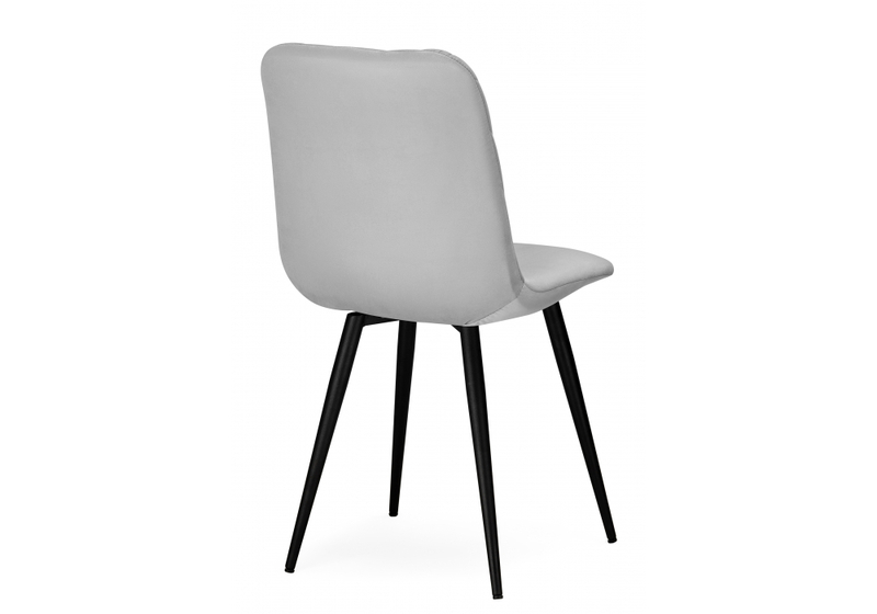 Стул на металлокаркасе, Ральф светло-серый / черный