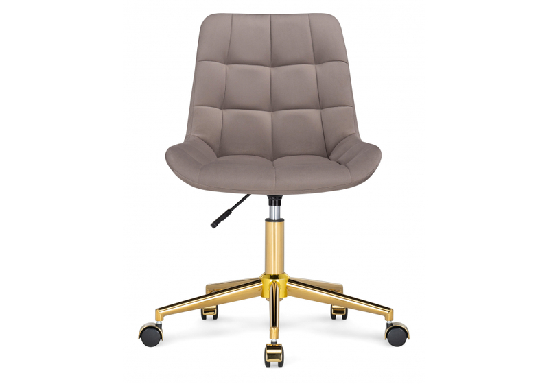 Офисное кресло, Честер латте / золото