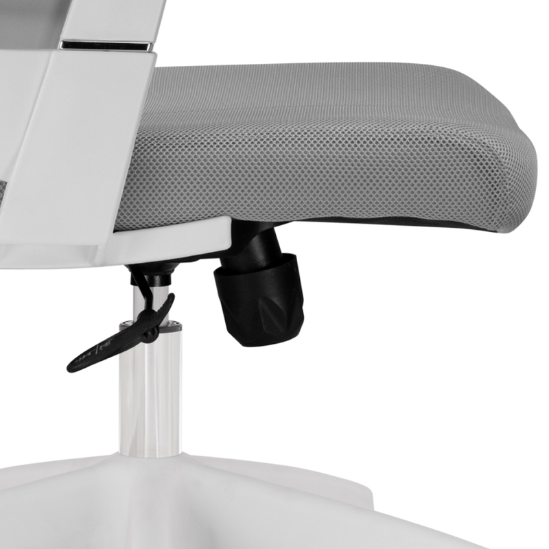 Компьютерное кресло, Flok gray / white