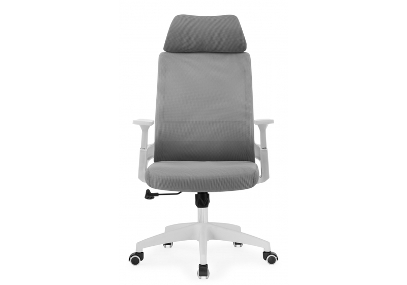 Компьютерное кресло, Flok gray / white