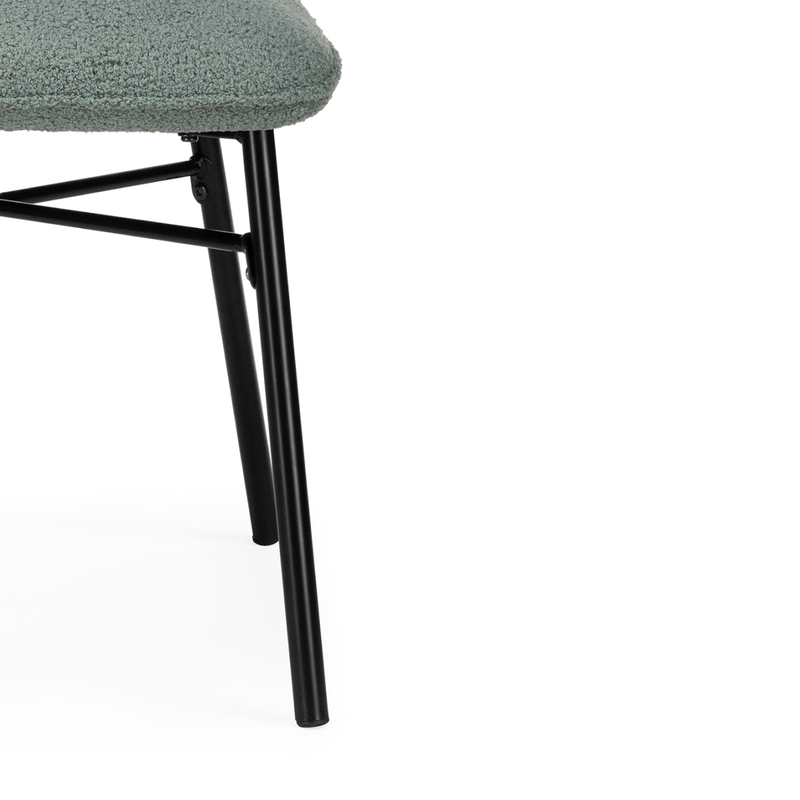 Стул на металлокаркасе, Denis oliva / black