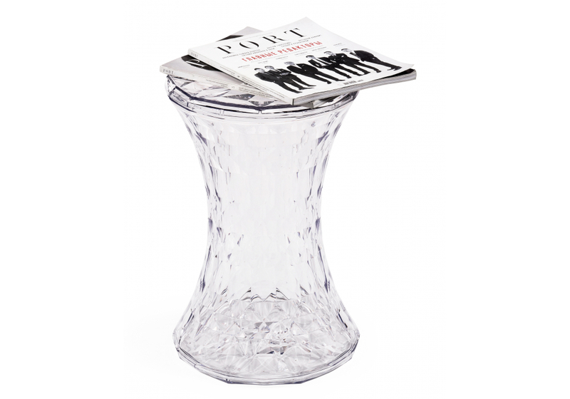 Журнальный стол, Button 30x47 clear