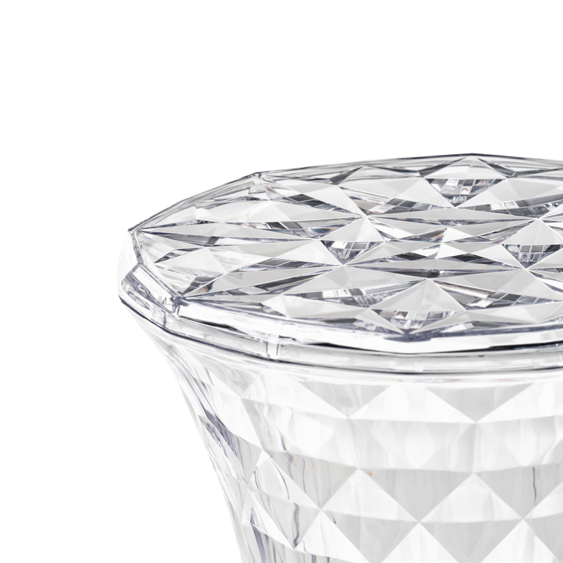 Журнальный стол, Button 30x47 clear