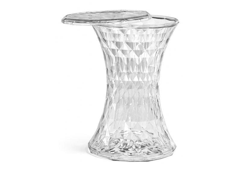 Журнальный стол, Button 30x47 clear