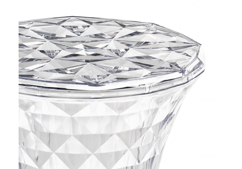 Журнальный стол, Button 30x47 clear