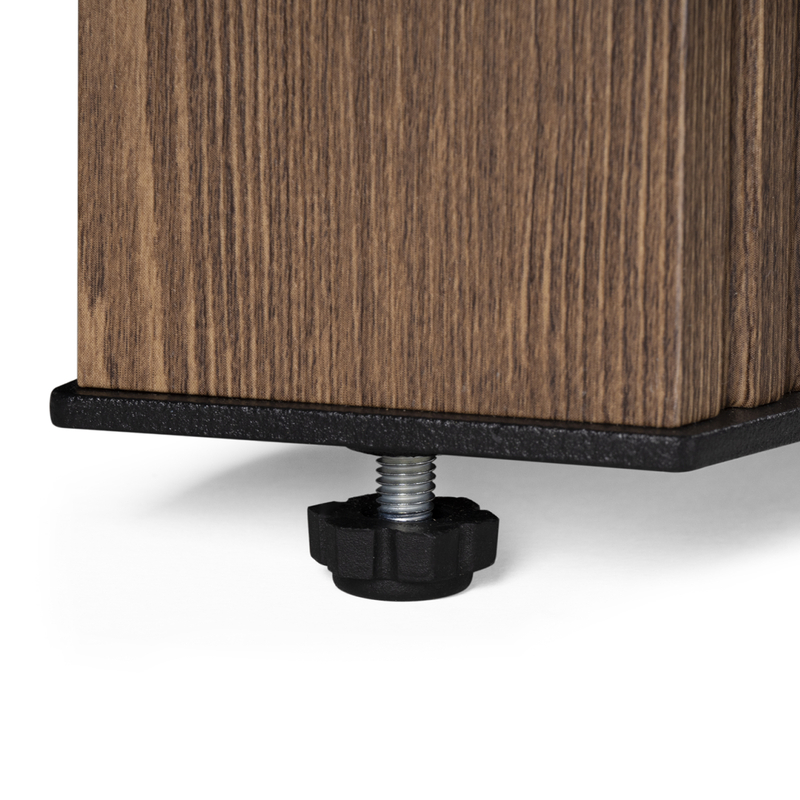 Стол стеклянный, Монерон 200(260)х100х77 мейджик / орех кантри