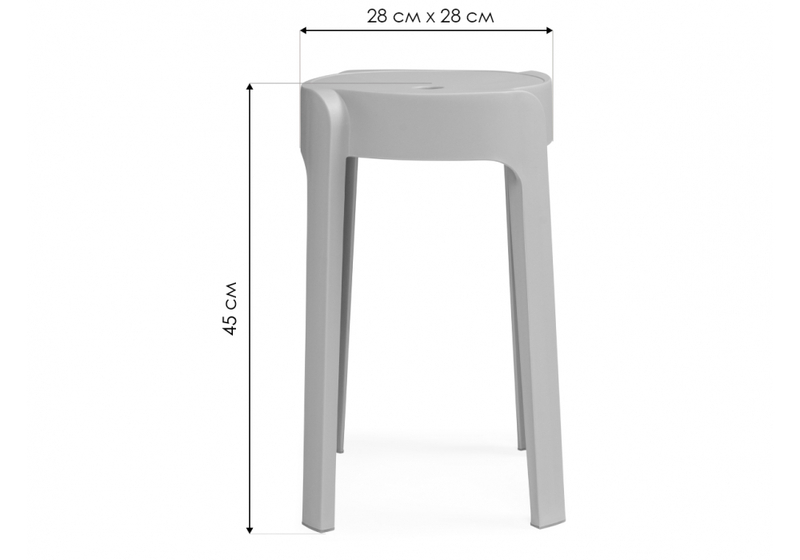 Табурет, Bovel gray