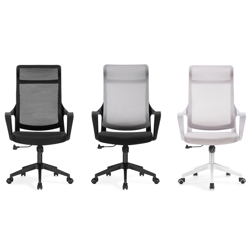 Компьютерное кресло, Rino light gray / white