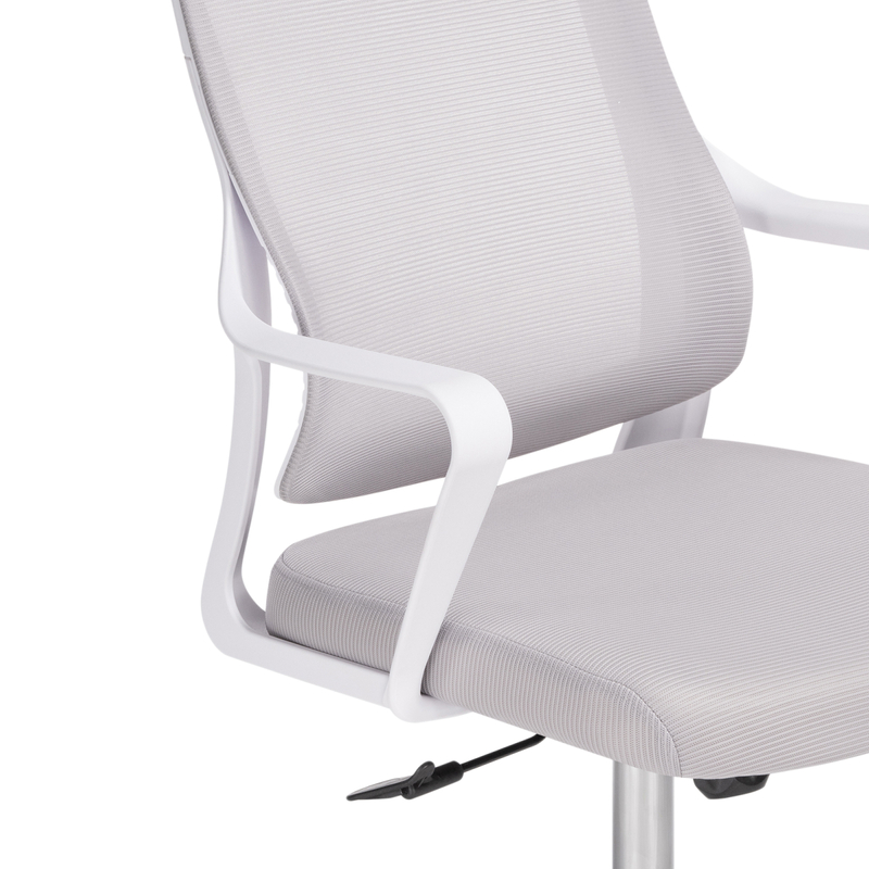 Компьютерное кресло, Rino light gray / white