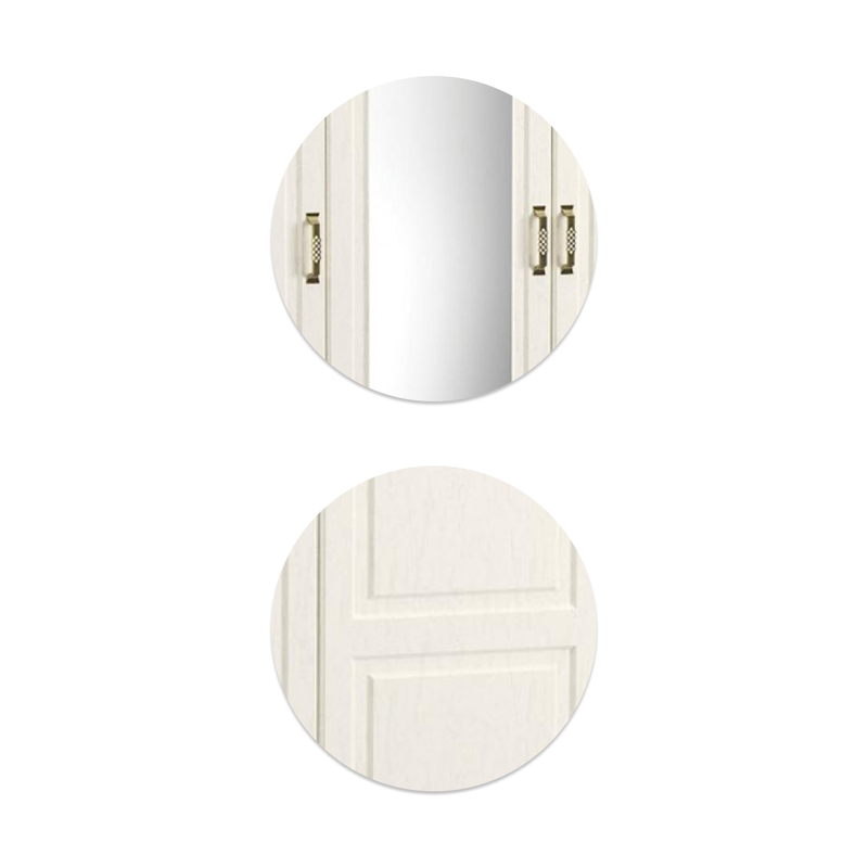 Шкаф, Ливерпуль белый / ясень ваниль