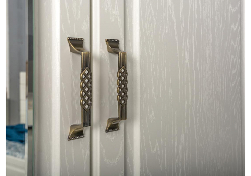 Шкаф, Ливерпуль белый / ясень ваниль