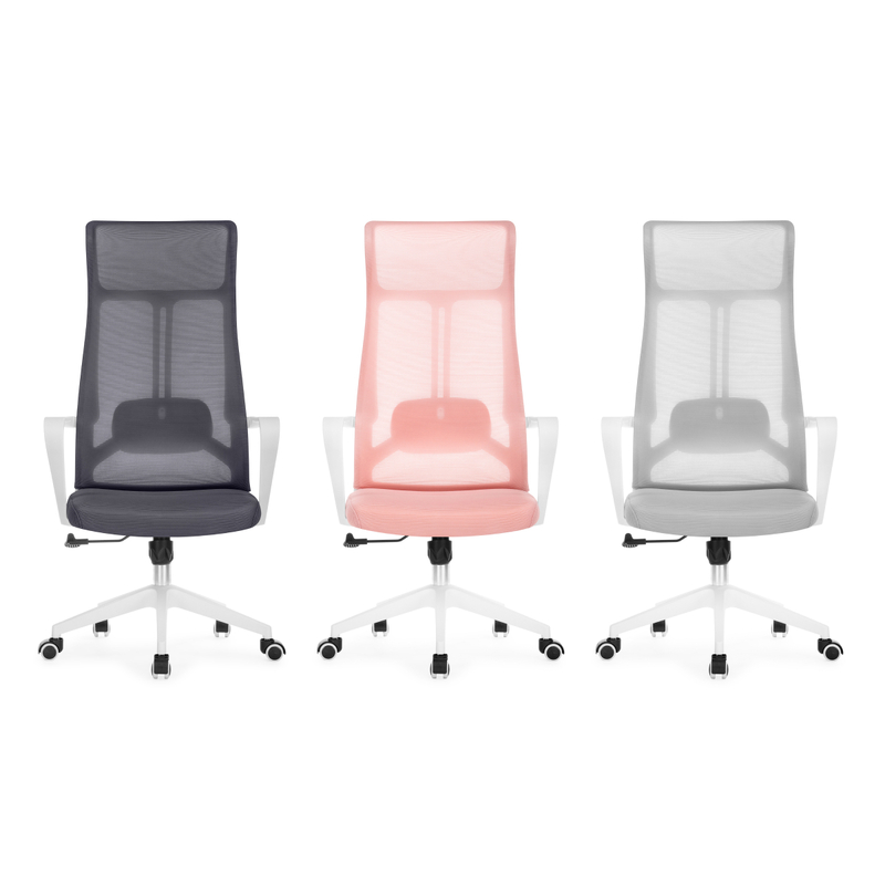 Компьютерное кресло, Tilda light gray / white