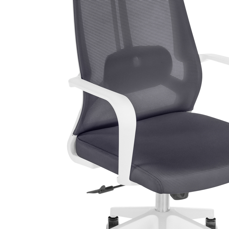 Компьютерное кресло, Tilda dark gray  / white