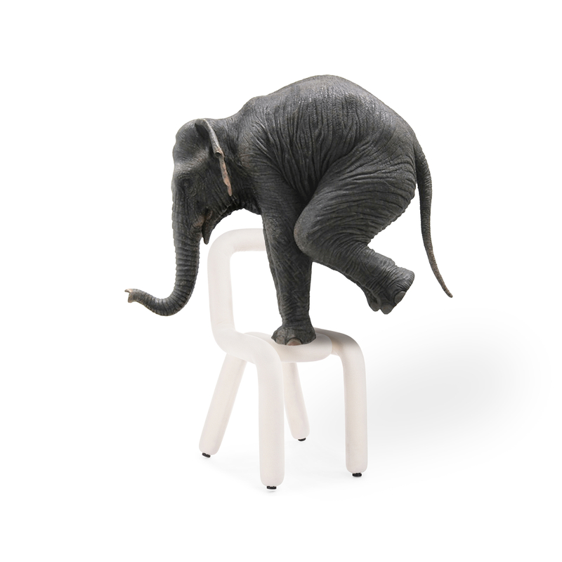 Стул на металлокаркасе, Garden white