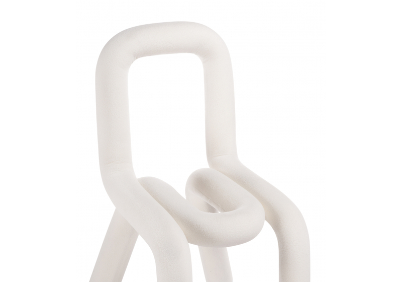 Стул на металлокаркасе, Garden white