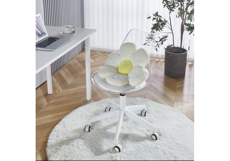 Офисное кресло, Kolin с подушкой clear / white