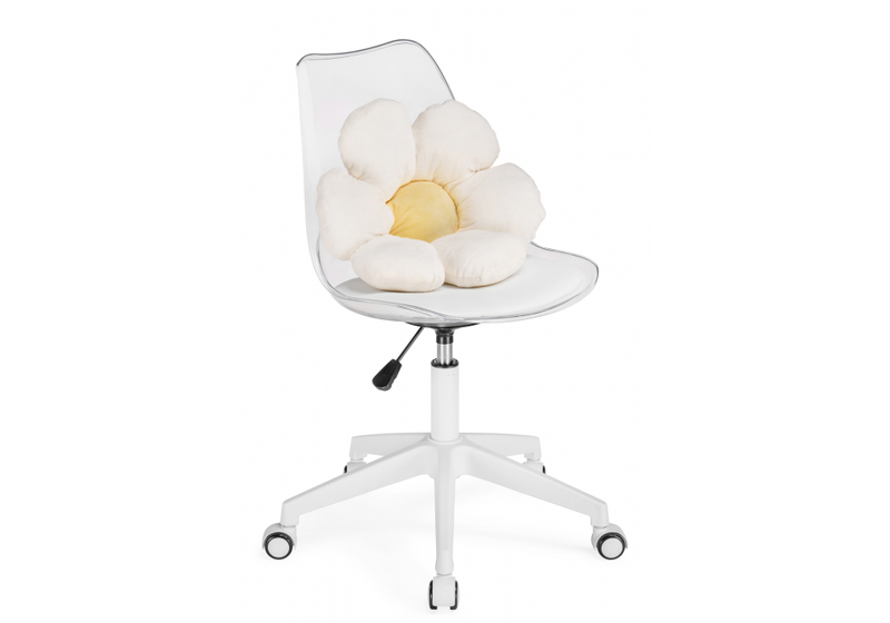 Офисное кресло, Kolin с подушкой clear / white