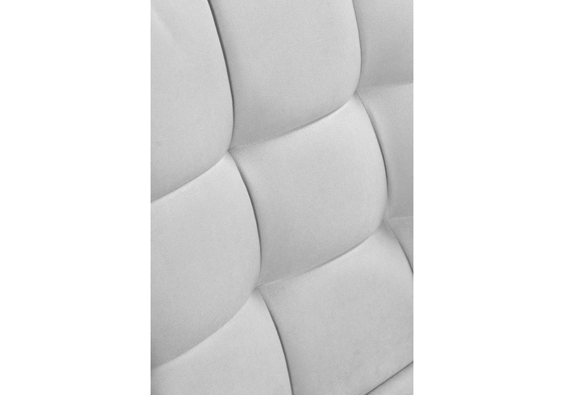 Офисное кресло, Честер светло-серый велюр / белый