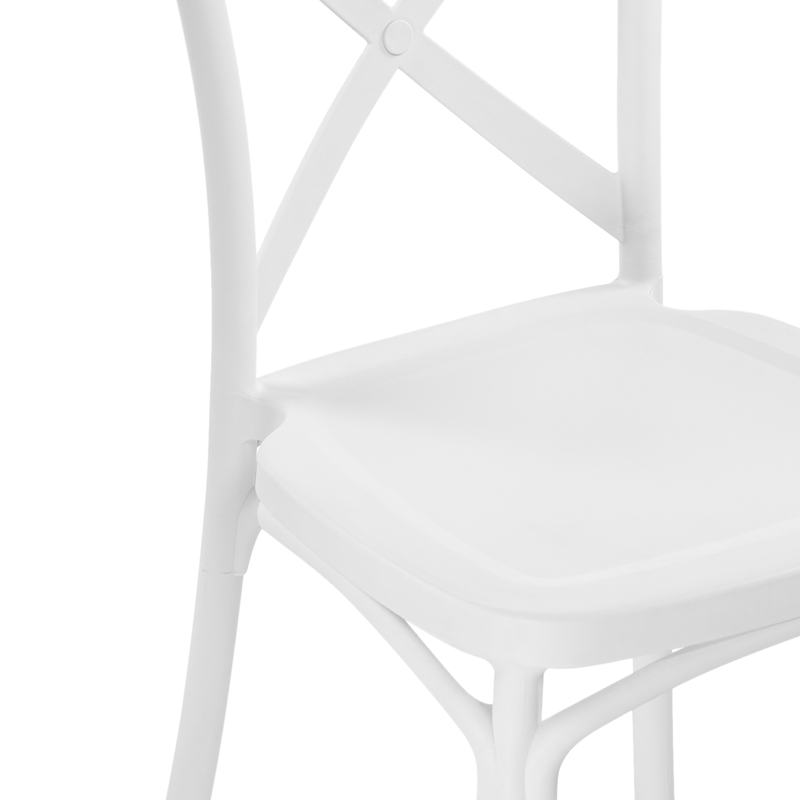 Пластиковый стул, Venus white