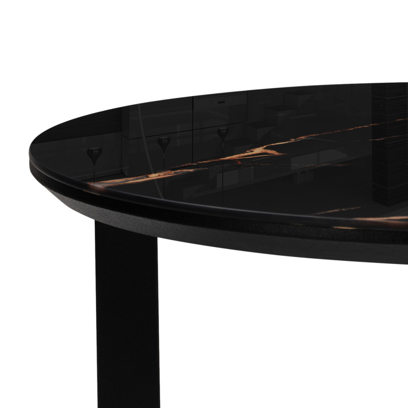 Журнальный стол, Роб D-450 обсидиан / черный