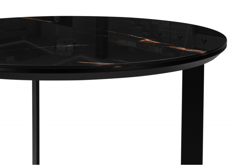 Журнальный стол, Роб D-450 обсидиан / черный