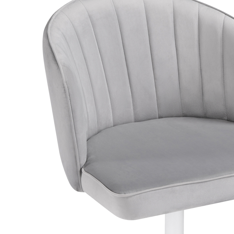 Офисное кресло, Дэни светло-серый / белый