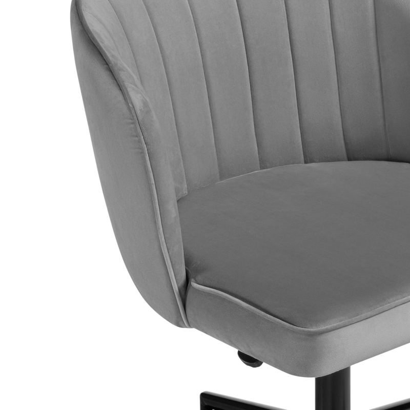 Офисное кресло, Дэни темно-серый / черный