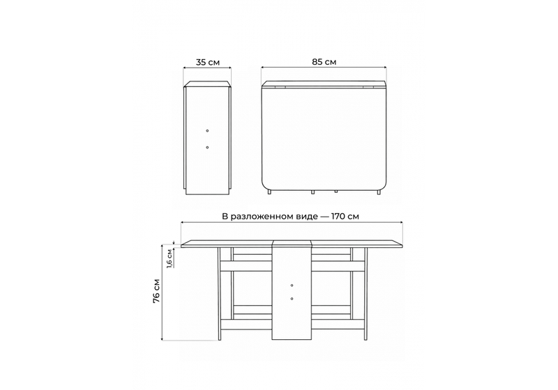 Стол деревянный, Йентель дуб баррик без бара