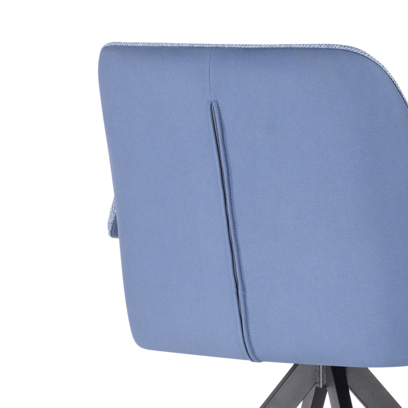 Стул на металлокаркасе, Каита neptun 35 / flex 754 / черный