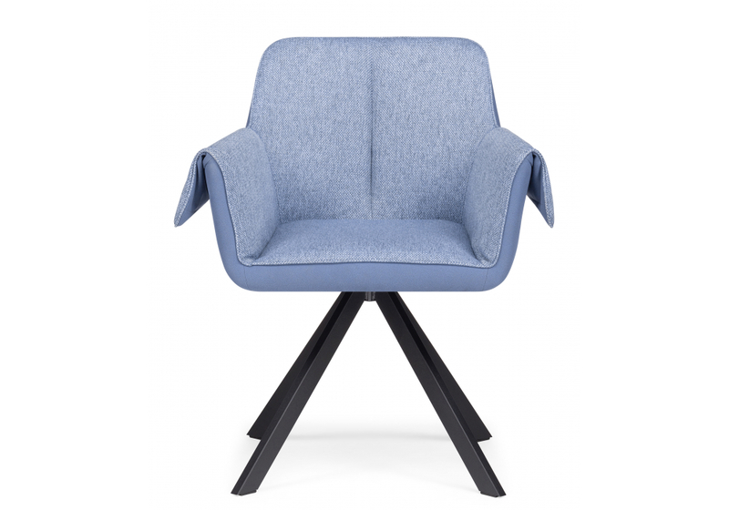 Стул на металлокаркасе, Каита neptun 35 / flex 754 / черный