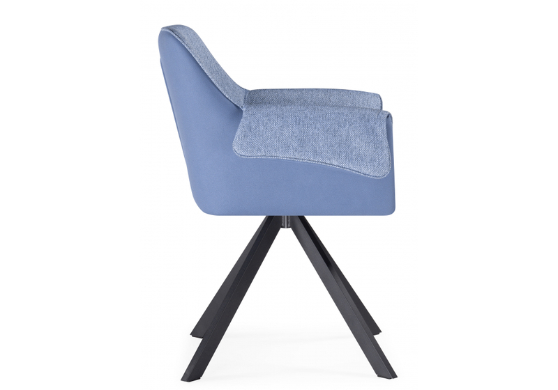 Стул на металлокаркасе, Каита neptun 35 / flex 754 / черный