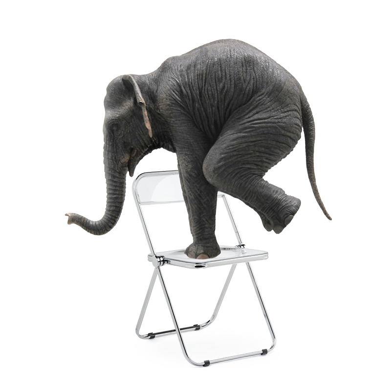 Пластиковый стул, Fold складной clear