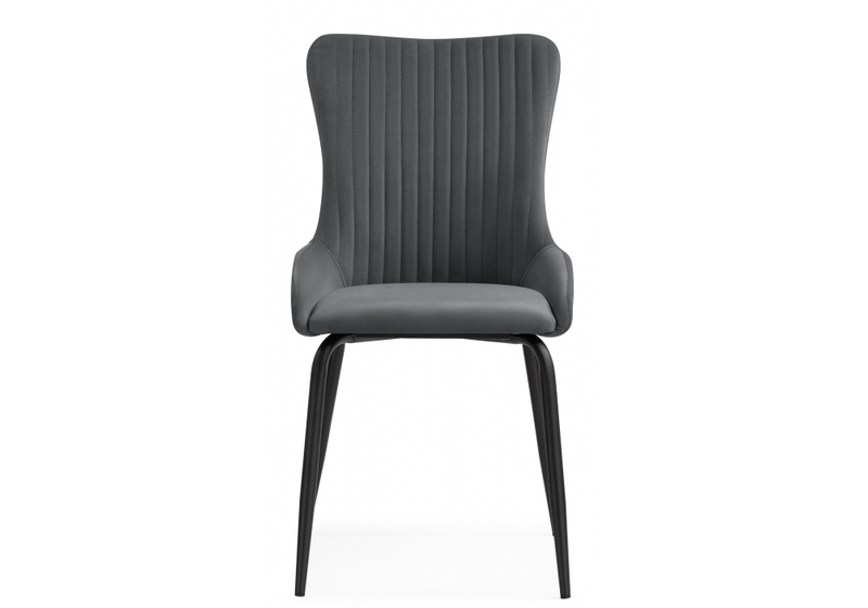 Стул на металлокаркасе, Lado gray / black