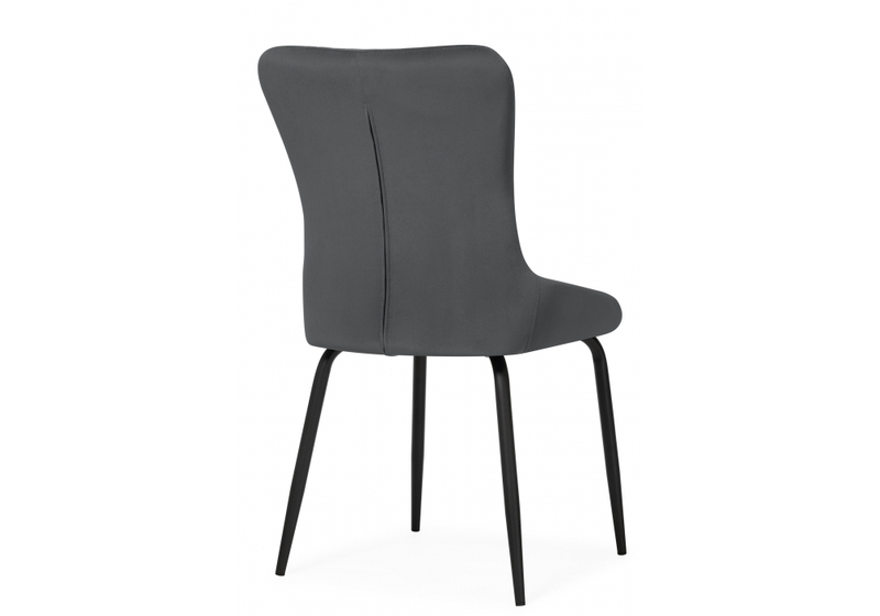 Стул на металлокаркасе, Lado gray / black