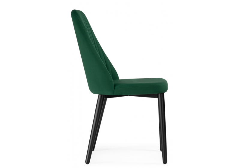 Стул на металлокаркасе, Фена R зеленый / черный