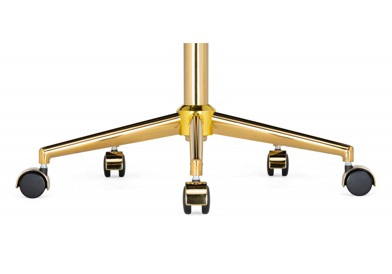 Офисное кресло, Честер бежевый / золото