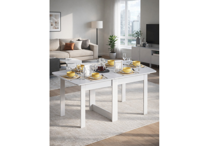 Стол деревянный, СтК4 белый