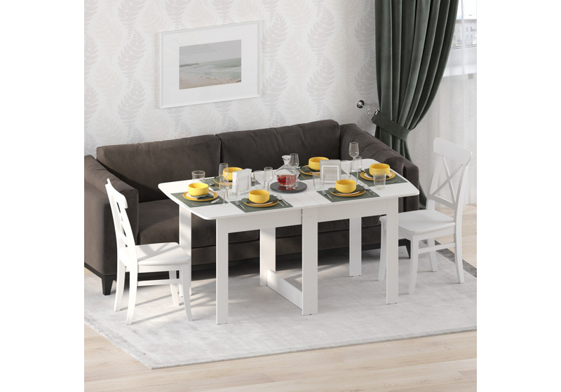 Стол деревянный, СтК4 белый