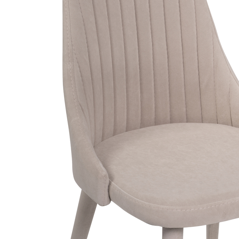 Стул на металлокаркасе, Морос с чехлом катания хумус