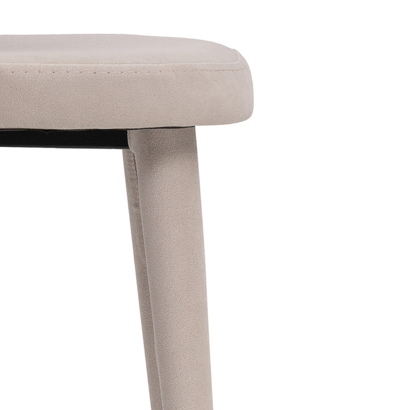 Стул на металлокаркасе, Морос с чехлом катания хумус