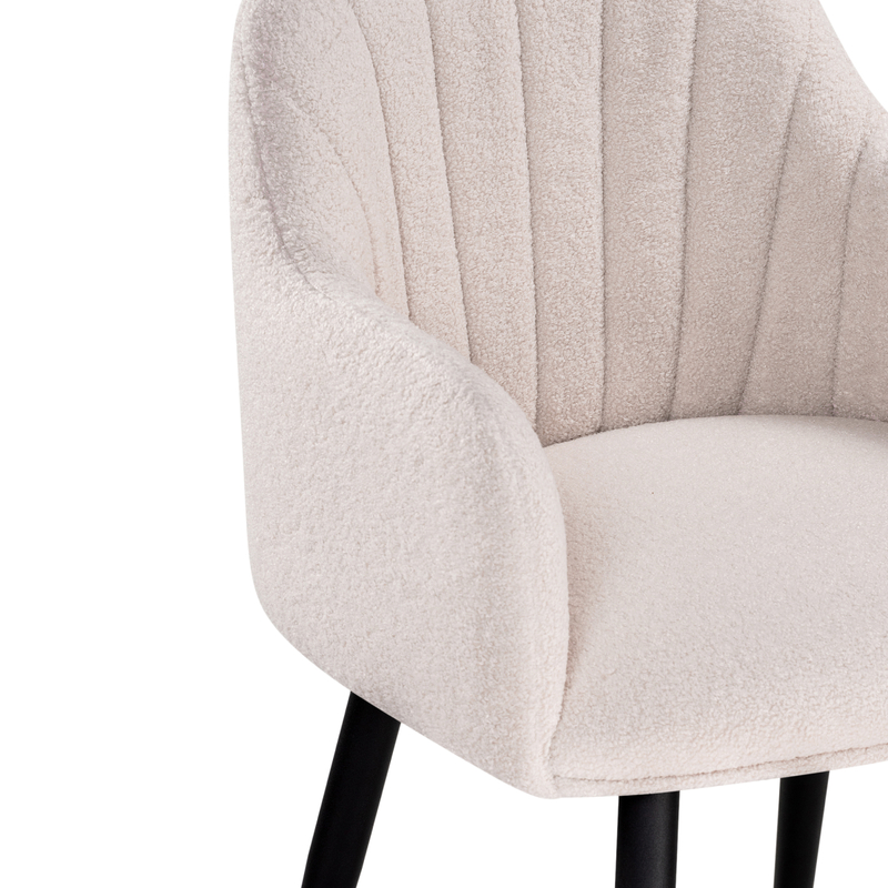 Стул на металлокаркасе, Халли lamb 19 / черный