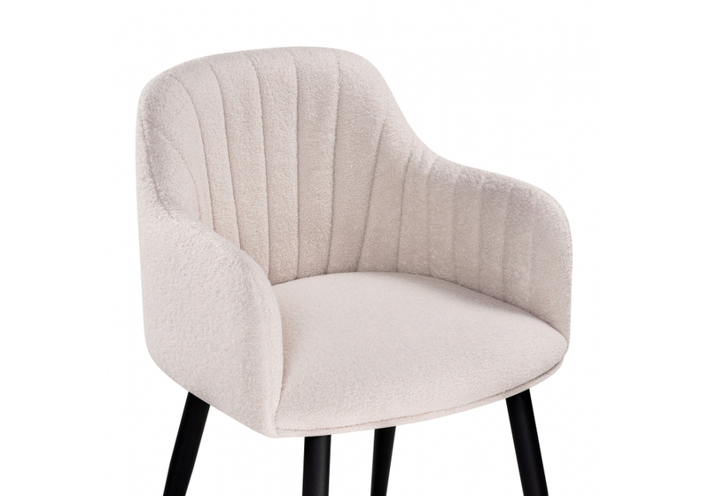 Стул на металлокаркасе, Халли lamb 19 / черный