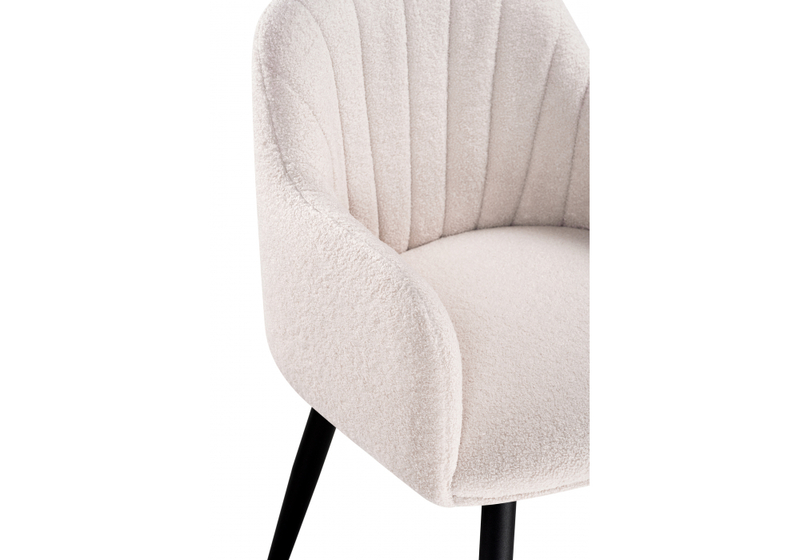 Стул на металлокаркасе, Халли lamb 19 / черный