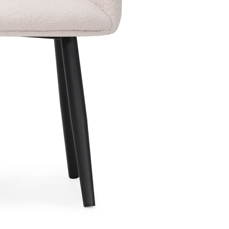 Стул на металлокаркасе, Халли lamb 19 / черный