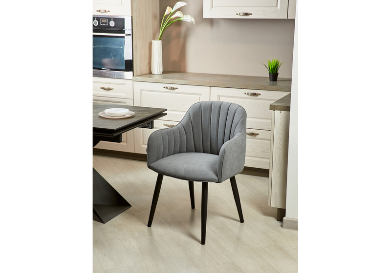 Стул на металлокаркасе, Халли lamb 11 / черный