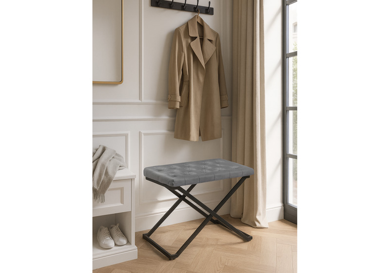 Табурет, German dark grey / black